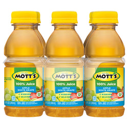 Mott's Apple White Grape Juice - 48 FZ 4 Pack