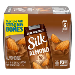 Silk Dark Chocolate Almond Milk - 48 FZ 3 Pack