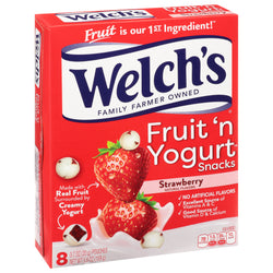 Welch's Strawberry Fruit 'N Yogurt Snacks - 5.6 OZ 8 Pack