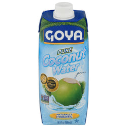 Goya 100% Pure Coconut Water - 16.9 FZ 24 Pack