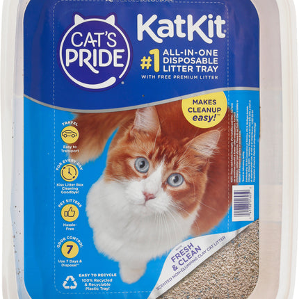 Cat's Pride Kat Kit Litter Dispenser Box - 3 LB 6 Pack