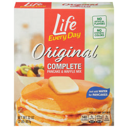 Life Everyday Original Pancake Mix  - 32 OZ 12 Pack