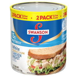 Swanson Premium White Chunk Chicken Breast - 25 OZ 6 Pack