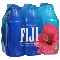 Fiji Natural Artesian Water - 16.9 fl oz bottles 4 Packs of 6 (24 Total)