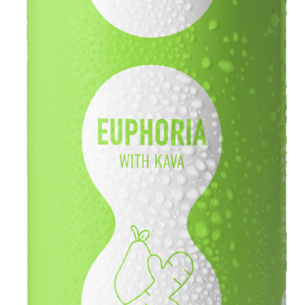 Body iQ Euphoria Sparkling Water - Pear Ginger - 12 FL OZ 12 Pack