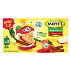 Mott's Apple Sauce Cinnamon - 64.0 OZ 2 Pack
