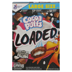 General Mills Cocoa Puffs Loaded with Vanilla Cream Filling Cereal - 13.0 OZ 12 Pack