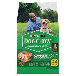 Purina Dog Chow Complete Adult Chicken Flavor Dog Food - 4.4 OZ 4 Pack