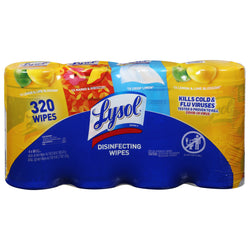 Lysol Disinfecting Wipes - 320.0 OZ 3 Pack