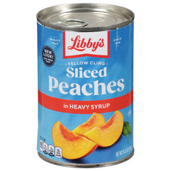 Libby's Peach Slices In Heavy Syrup - 15.25 OZ 12 Pack
