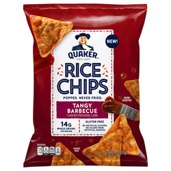 Quaker Tangy Barbecue Rice Chips - 2.5 OZ 12 Pack