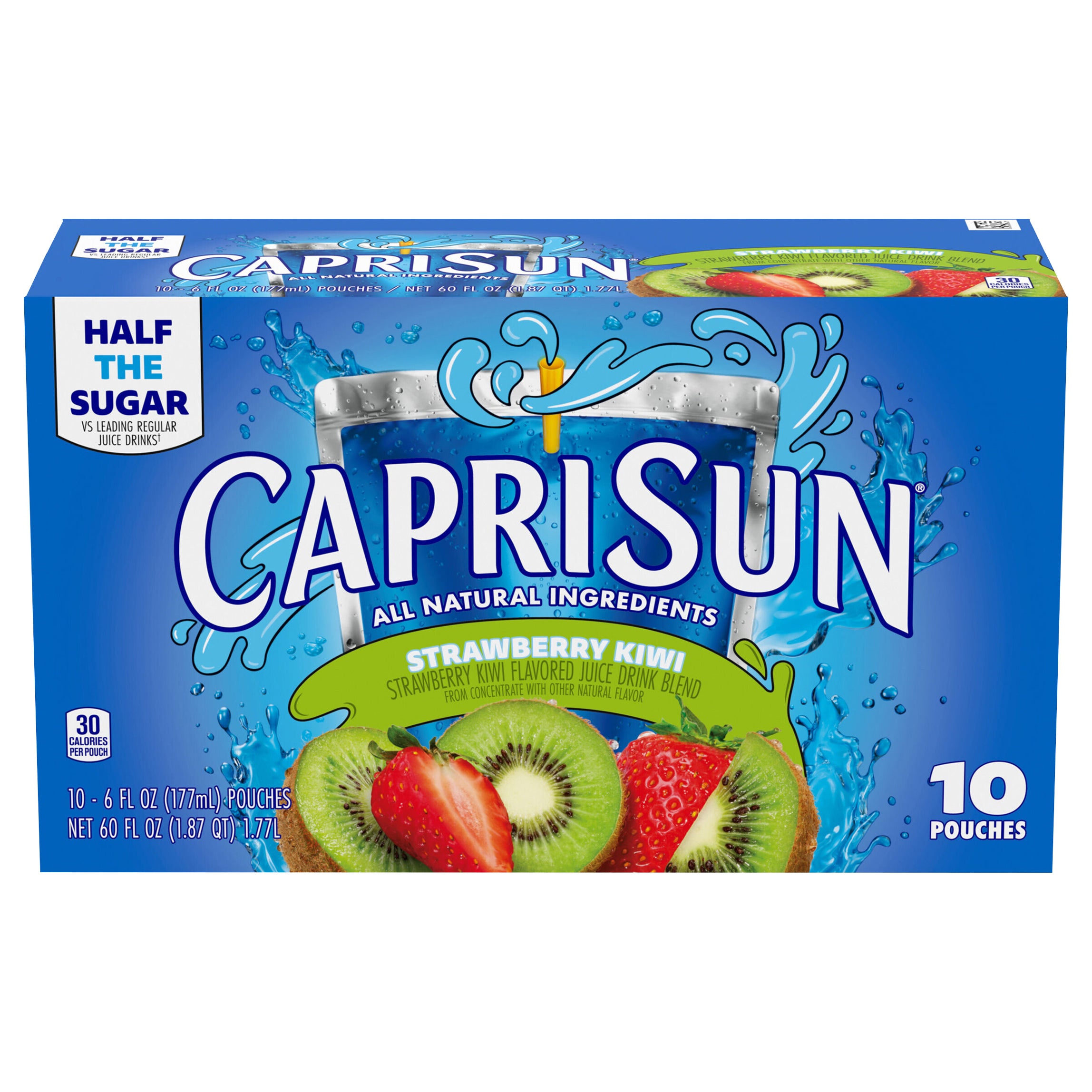 Capri Sun Juice Strawberry Kiwi - 60 FZ 4 Pack – StockUpExpress