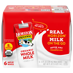 Horizon Organic Whole Milk - 48.0 OZ 3 Pack
