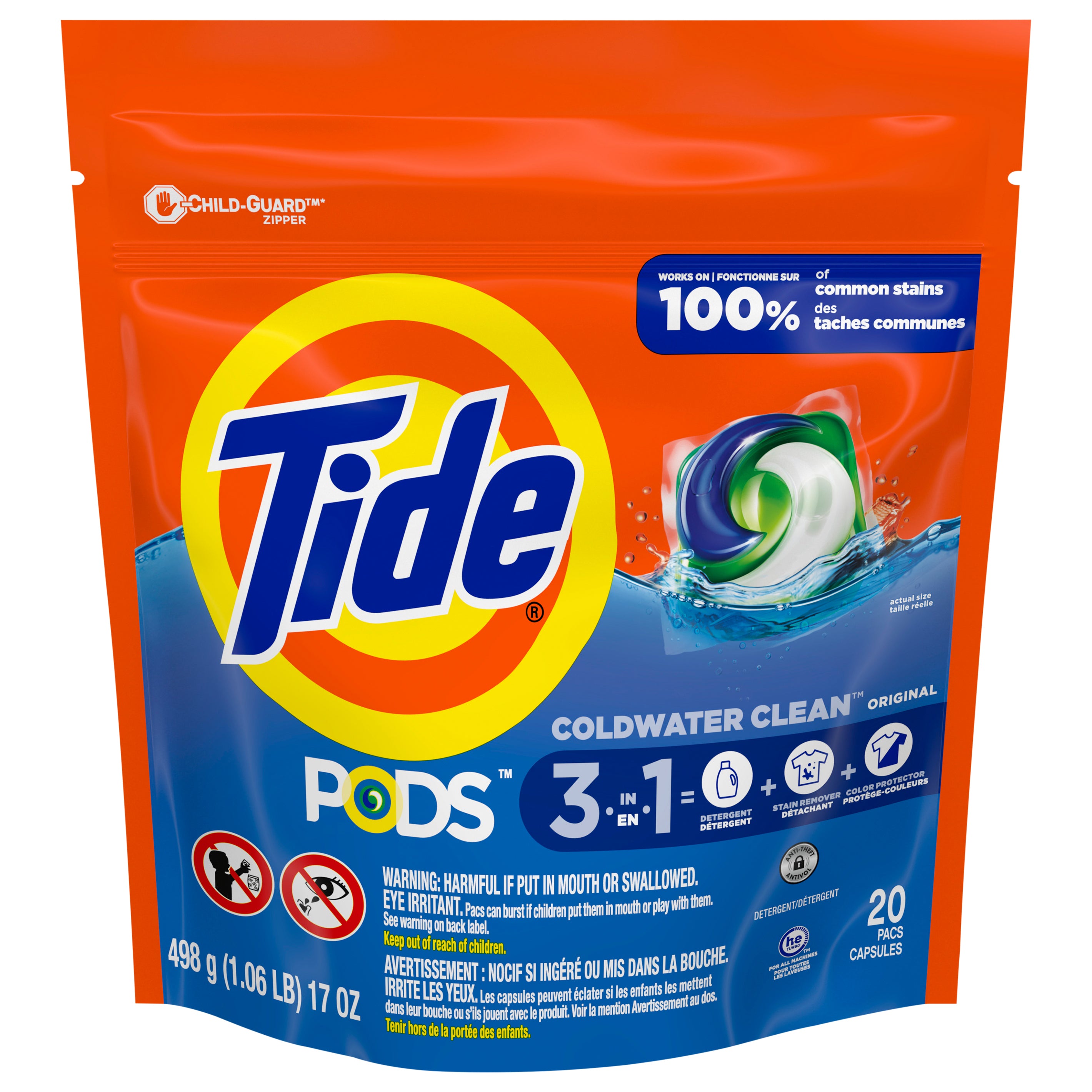 Tide Original Pods 3-In-1