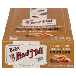 Bob's Red Mill Peanut Butter And Chocolate Bar - 1.76 OZ 12 Pack