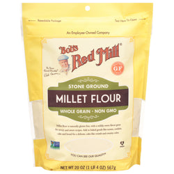 Bob's Red Mill Stone Ground Millet Flour - 20.0 OZ 4 Pack