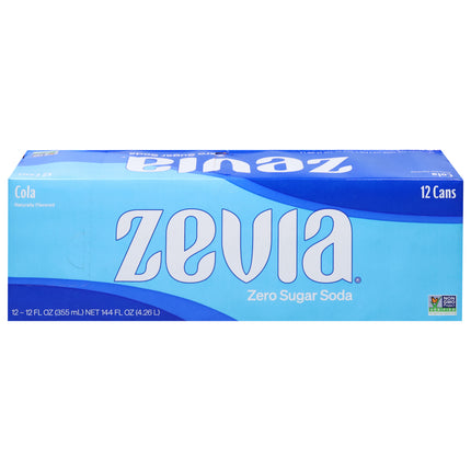 Zevia Soda Cola - 144 FZ 2 Pack