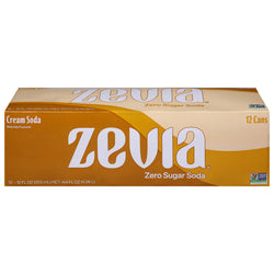 Zevia Soda Cream Soda - 144 FZ 2 Pack
