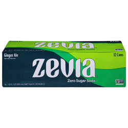 Zevia Soda Ginger Ale - 144 FZ 2 Pack