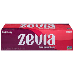 Zevia Soda Black Cherry - 144 FZ 2 Pack
