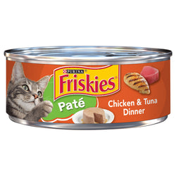 Friskies Canned Chicken And Tuna Dinner Cat Food  - 5.5 OZ 24 Pack