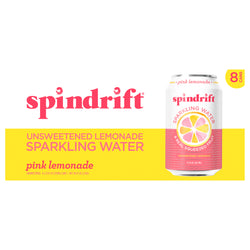 Spindrift Lemonade Unsweetened Pink - 96 FZ 3 Pack