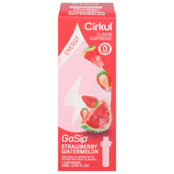 Cirkul GoSip Energy Strawberry Watermelon Flavor Cartridge - 1 CT 16 Pack