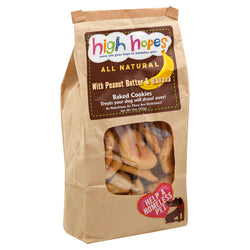 High Hopes Peanut Butter & Banana Dog Treats - 11 OZ 12 Pack