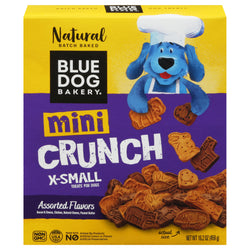 Blue Dog Bakery Mini Crunch Extra Small - 18 OZ 6 Pack