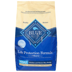 Blue Buffalo Life Protection Adult Chicken and Brown Rice Recipe - 15 LB 1 Pack