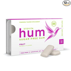 Stevita Naturals Stevita Hum Gum Fruit - 12 CT 12 Pack