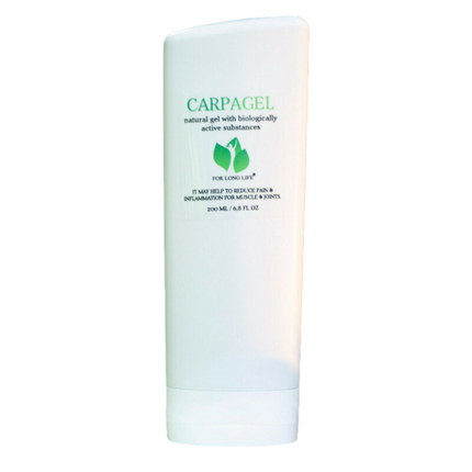 FOR LONG LIFE. Carpagel Home Version - Muscles and Joints Pain-Relieving Gel - 6.8 FL OZ 6 Pack