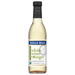 Holland House Organic Vinegar White Wine - 12.7 FZ 6 Pack