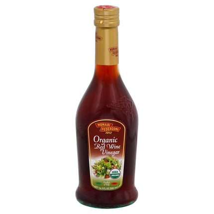 Monari Organic Red Wine Vinegar - 16.9 FZ 6 Pack
