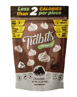 Tidbits Meringues Chocolate - 1.41 OZ 15 Pack