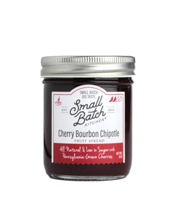Small Batch Kitchen Cherry Bourbon Chipotle Fruit Spread - 8 OZ 6 Pack
