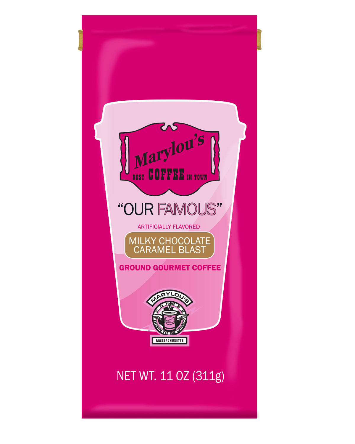 Marylou's Milky Chocolate Caramel Blast Ground Coffee - 11 OZ 6