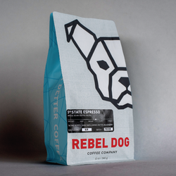 Rebel Dog 5th State Ground Coffee - 12 OZ 6 Pack
