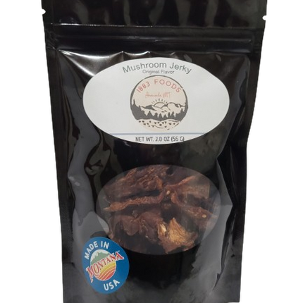 1883 Foods Freeze Dried Mushroom Jerky - Original - 2 OZ 18 Pack