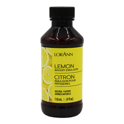 LorAnn Oils Lemon Bakery Emulsion - 4 FL OZ 36 Pack