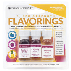 LorAnn Oils Summer Fruit Mix Tri-Pack Flavors - 0.375 FL OZ 36 Pack