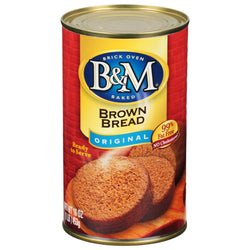 B&M Brown Bread Original - 16 OZ 12 Pack