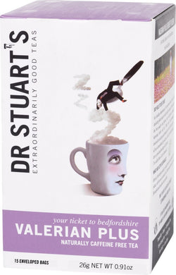 LBB Imports DR STUART'S CAFFEINE FREE VALERIAN PLUS - 0.91 OZ 4 Pack