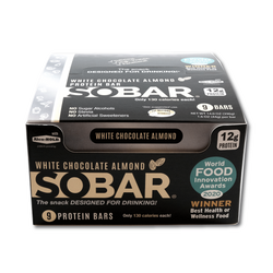Zeno Functional Foods, SOBAR - White Chocolate Almond - 1.6 OZ 108 Pack