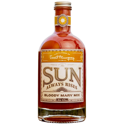 Gourmet Warehouse The Flavors of Ernest Hemingway "The Sun" Bloody Mary Mix - 25.3 OZ 6 Pack