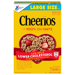 General Mills Gluten Free Cheerios 100% Whole Grain Oats - 12 OZ 14 Pack