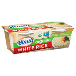Minute Ready To Serve Organic White Rice Cups - 8.8 OZ 8 Pack