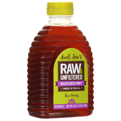 Aunt Sue's Honey Raw Wild Natural - 32 OZ 12 Pack