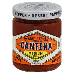 Desert Pepper Cantina Salsa Medium Red - 16 OZ 6 Pack
