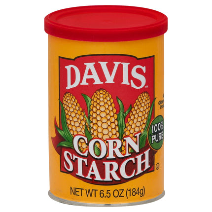 Davis Corn Starch - 6.5 OZ 12 Pack